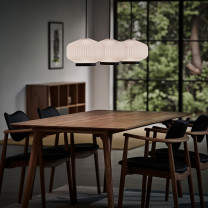 Le Klint Shibui Pendant Multiples Above Table
