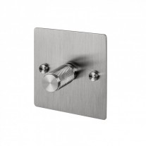 Buster and Punch 1G Dimmer Switch Steel