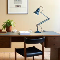 Anglepoise Original 1227 Desk Lamp National Trust Neptune Blue on Desk