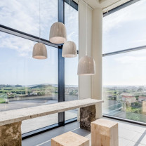 a-emotional light Onn Pendant in living room