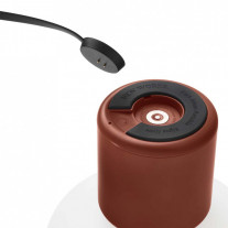 Close Up of Karl Johan Portable Charger -  Earth Red