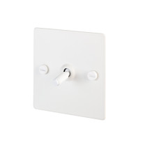 Buster + Punch 1G Toggle Switch - White