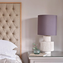 Porta Romana Nash Table Lamp Beside Bed