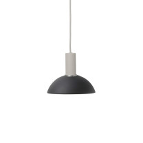 Ferm Living Collect Low Socket Pendant Hoop Grey Black
