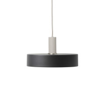 Ferm Living Collect Low Socket Pendant Record Grey Black