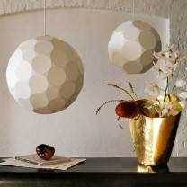Tom Dixon Soft Pendant Both Sizes in Situ