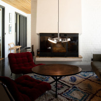 RUBN James LED Chandelier Lifestyle Lounge 2