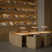 Vibia Asia LED Table Lamp Lifestyle Library