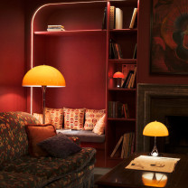 Louis Poulsen Panthella Originals 500 Floor Lamp Lifestyle Nook
