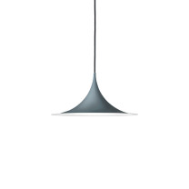 Gubi Semi Pendant Light 47 Anthracite Grey