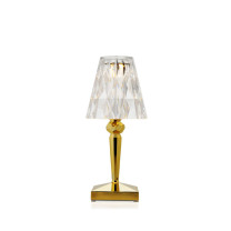 Kartell Battery LED Portable Light Gold