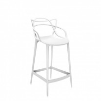 Kartell Masters Stool 99cm White