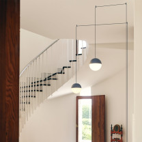 Blue Flos String Light Sphere LED Pendants