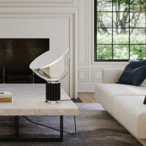 Black, Large Flos Taccia LED Table Lamp