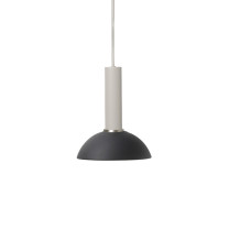 Ferm Living Collect High Socket Pendant Hoop Grey Black