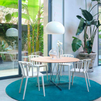White Kartell Venice Chairs