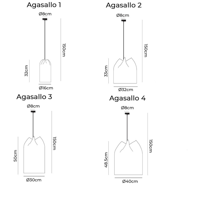 Specification Image for a-emotional light Agasallo Pendant