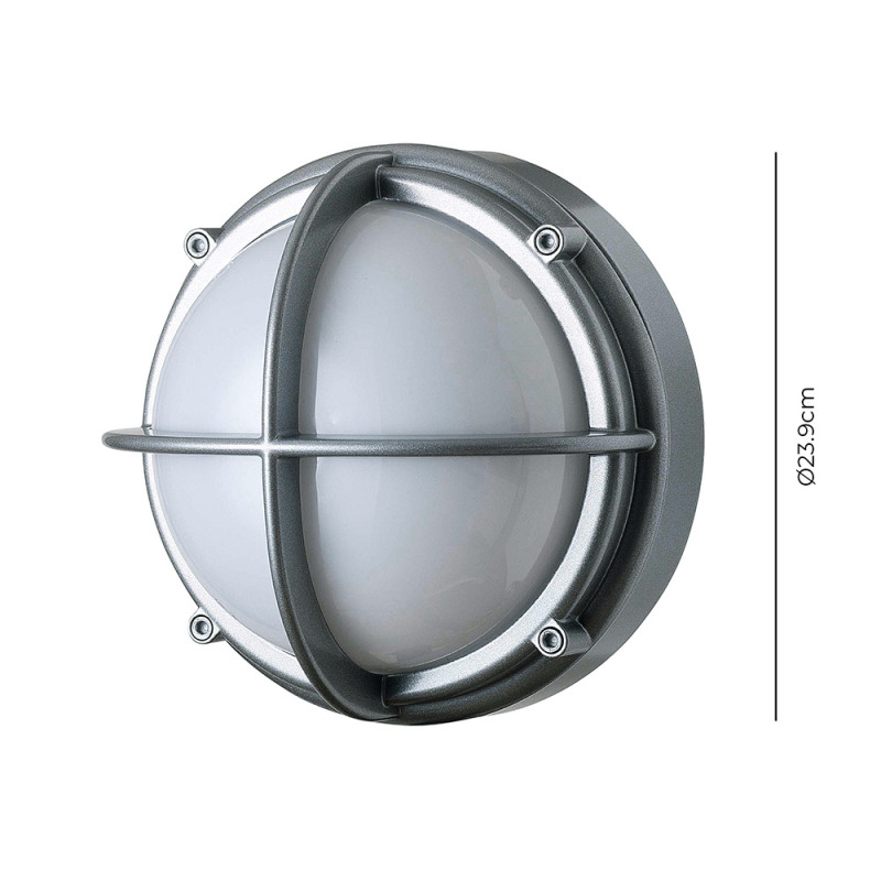 Specification Image for Louis Poulsen Skot Outdoor LED Wall/Ceiling Light