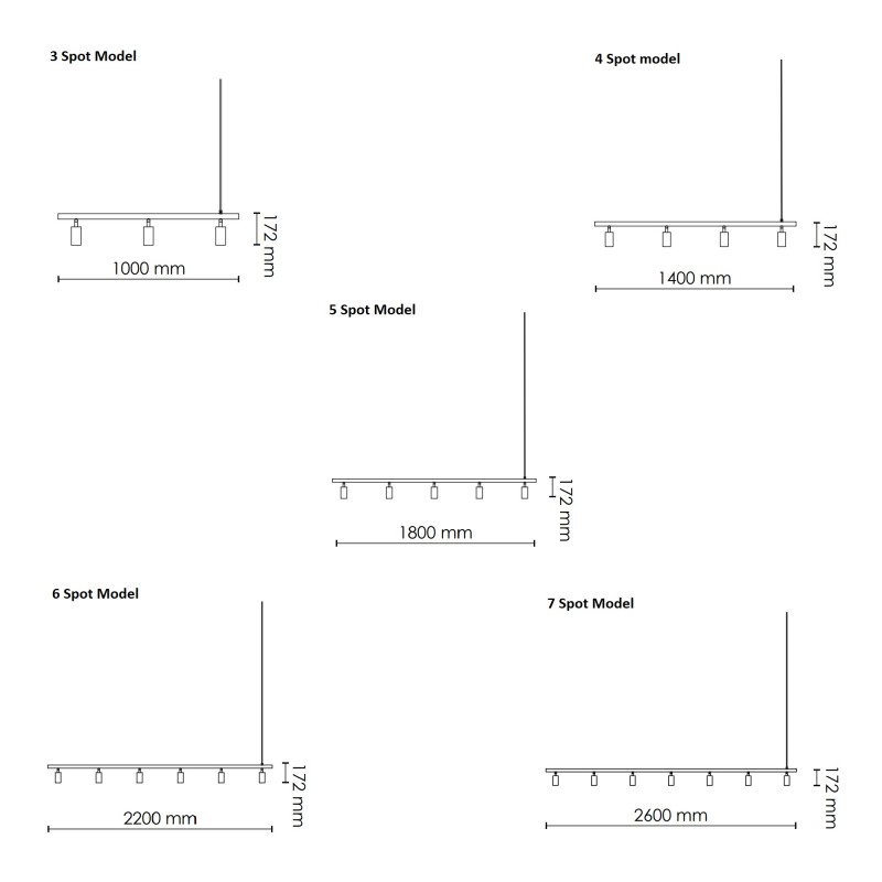 RUBN Long John Pendant Light