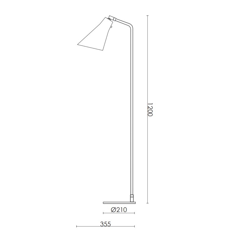 RUBN Miller Floor Lamp Specification