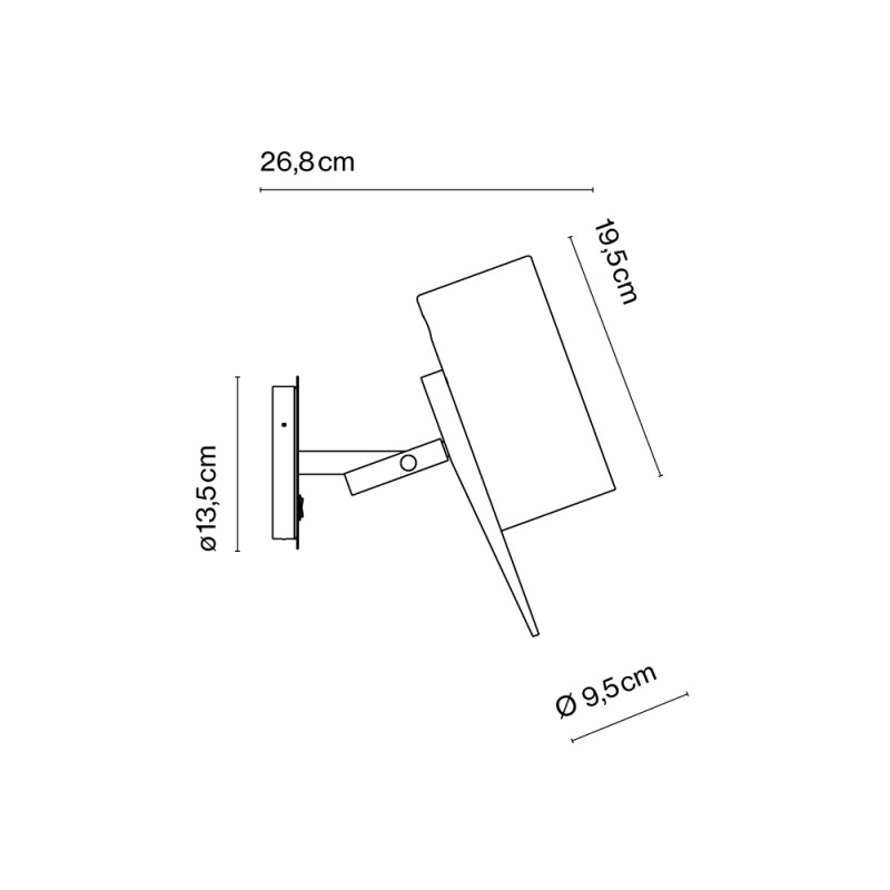 Specification Image for Marset Scantling Wall Lamp