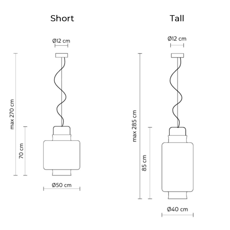 Karman Kimono Outdoor Suspension Specification 