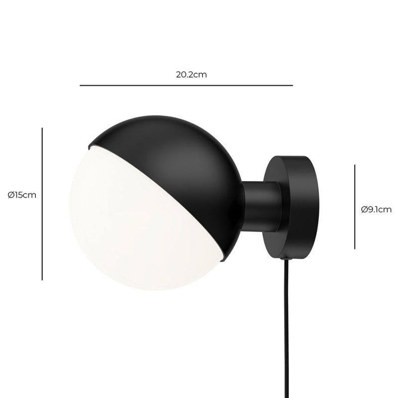 Specification Image for Louis Poulsen VL Studio Wall Light