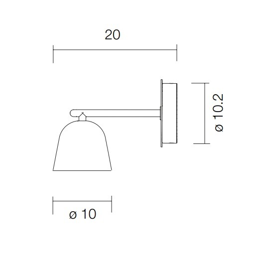 Parachilna Lighto A LED Wall Light Specification