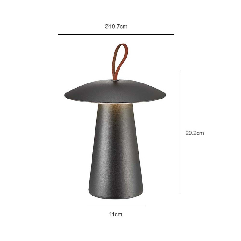 Specification Image for Nordlux Ara LED Portable Lamp