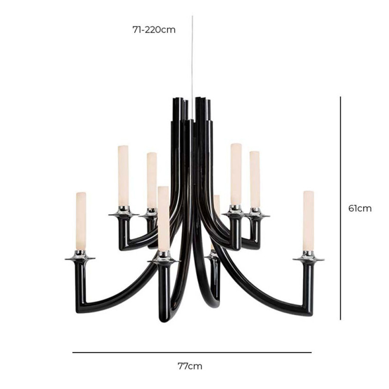 Specification Image for Kartell Khan Chandelier
