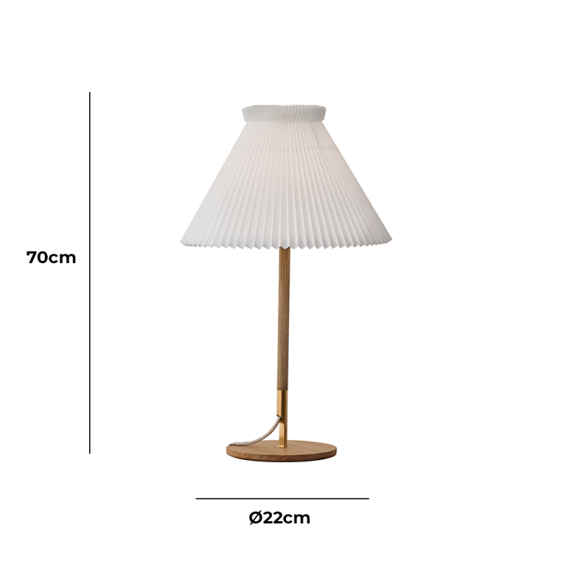 Specification Image for Le Klint 328 Table Lamp