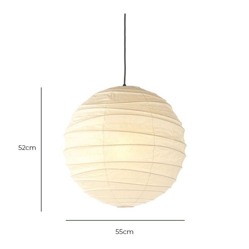 Specification Image for Vitra Akari 55D Pendant