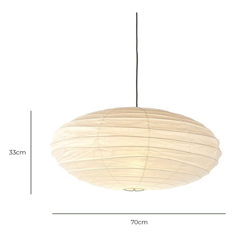 Specification Image for Vitra Akari 70EN Pendant