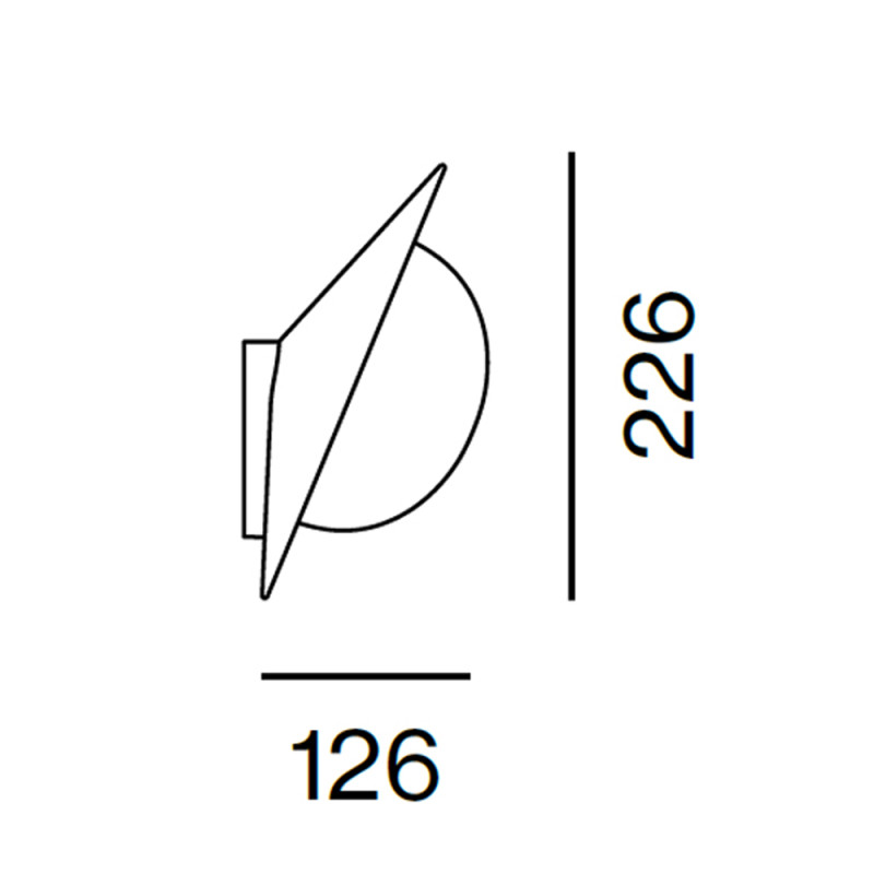 Specification Image for AGO Alley Wall Lamp