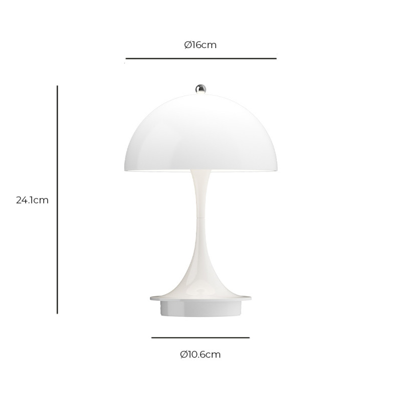 Specification Image for Louis Poulsen Panthella 160 Portable V3
