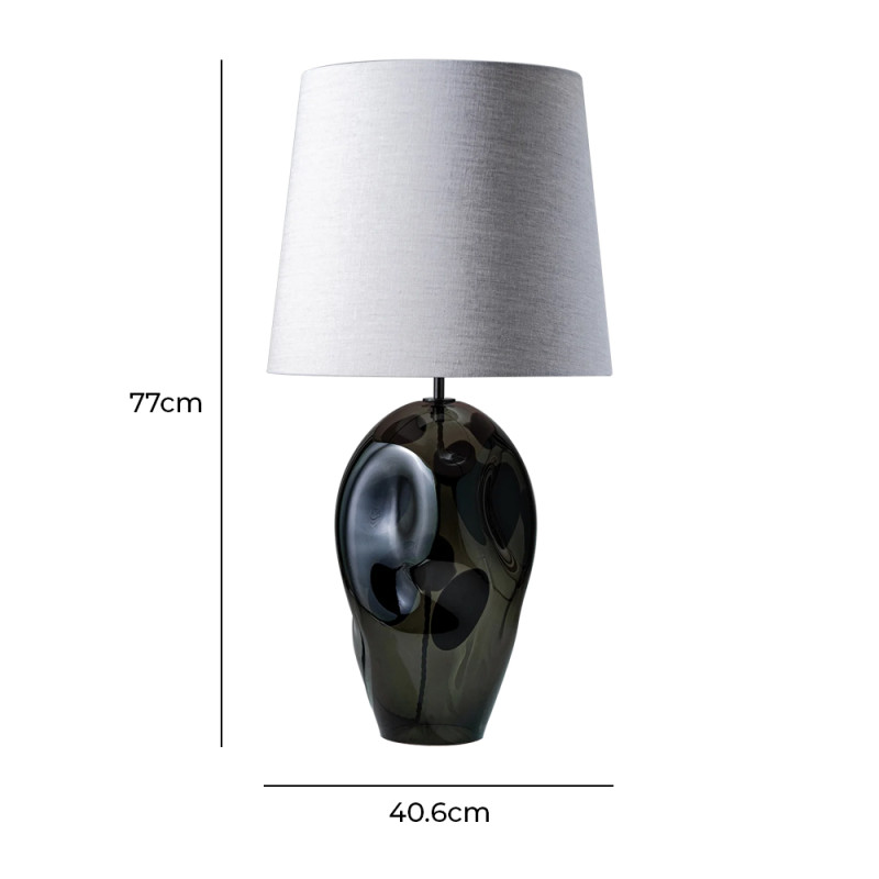 Specification Image for Porta Romana Edna Table Lamp