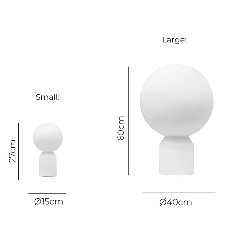 Specification Image for Normann Copenhagen Yo Table Lamp