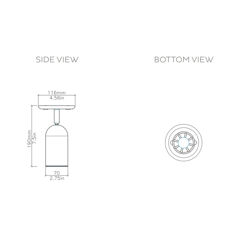Specification Image for Bert Frank Doma Spotlight