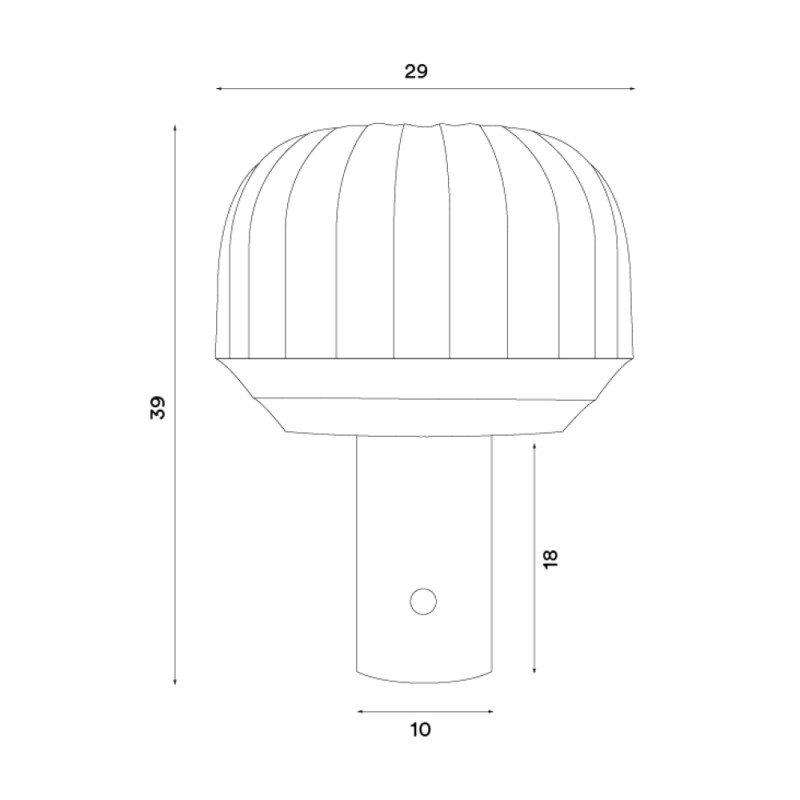 Specification Image for Northern Tradition Table Lamp