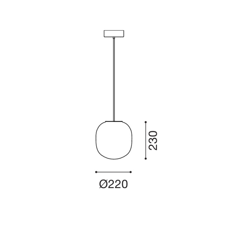 Specification Image for Established & Sons Filigrana Cylinder Pendant