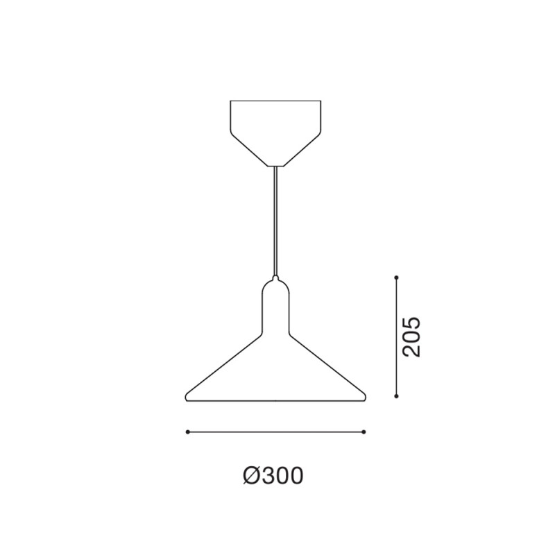Specification Image for Established & Sons Torch S3 Pendant