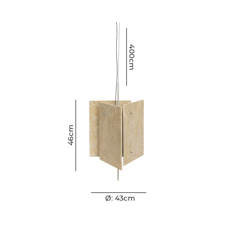 Specification Image for Ferm Living Oeste LED Pendant