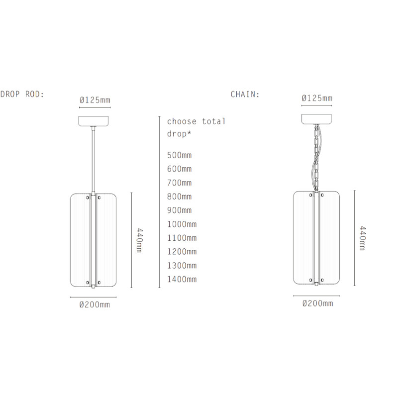 Specification Image for J. Adams & Co Apex LED Pendant Light