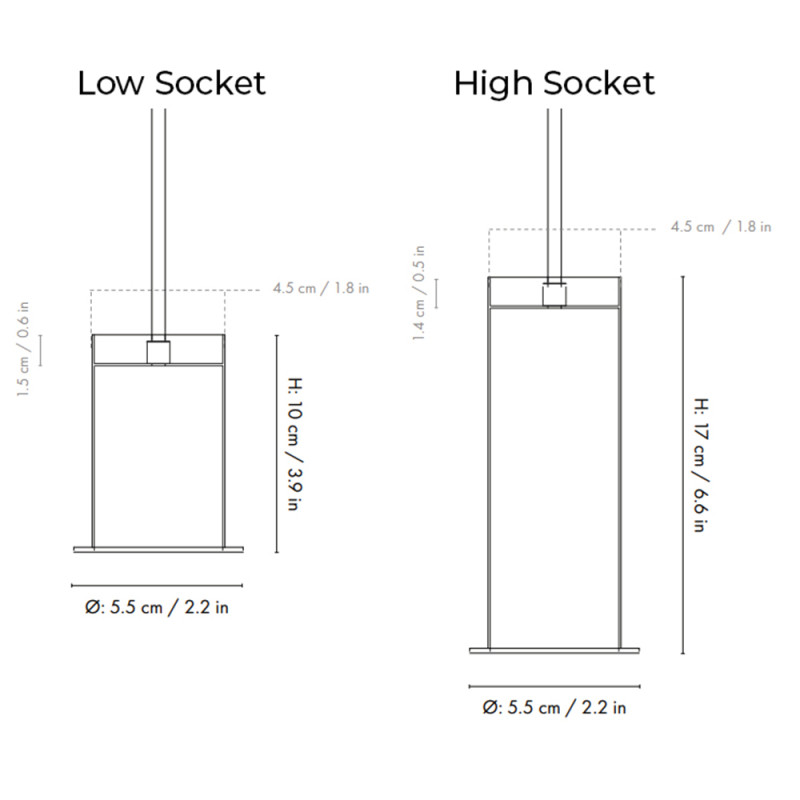 Specification Image for Ferm Living Collect Pendant