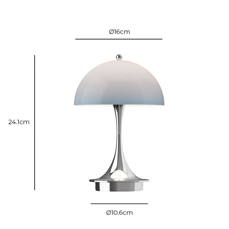 Specification Image for Louis Poulsen Panthella Originals 160 V3 LED Portable Lamp
