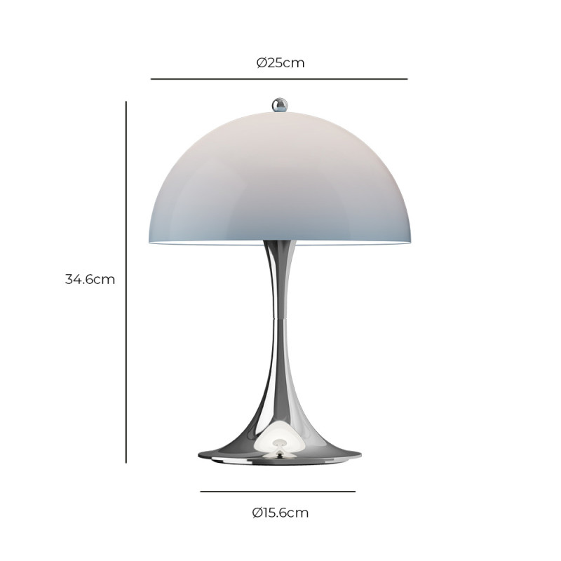 Specification Image for Louis Poulsen Panthella Originals 250 V3 LED Portable Lamp