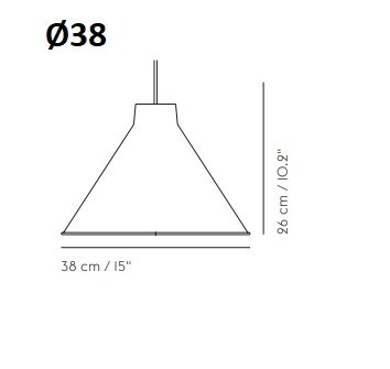 Specification Image for Muuto Top Pendant Light