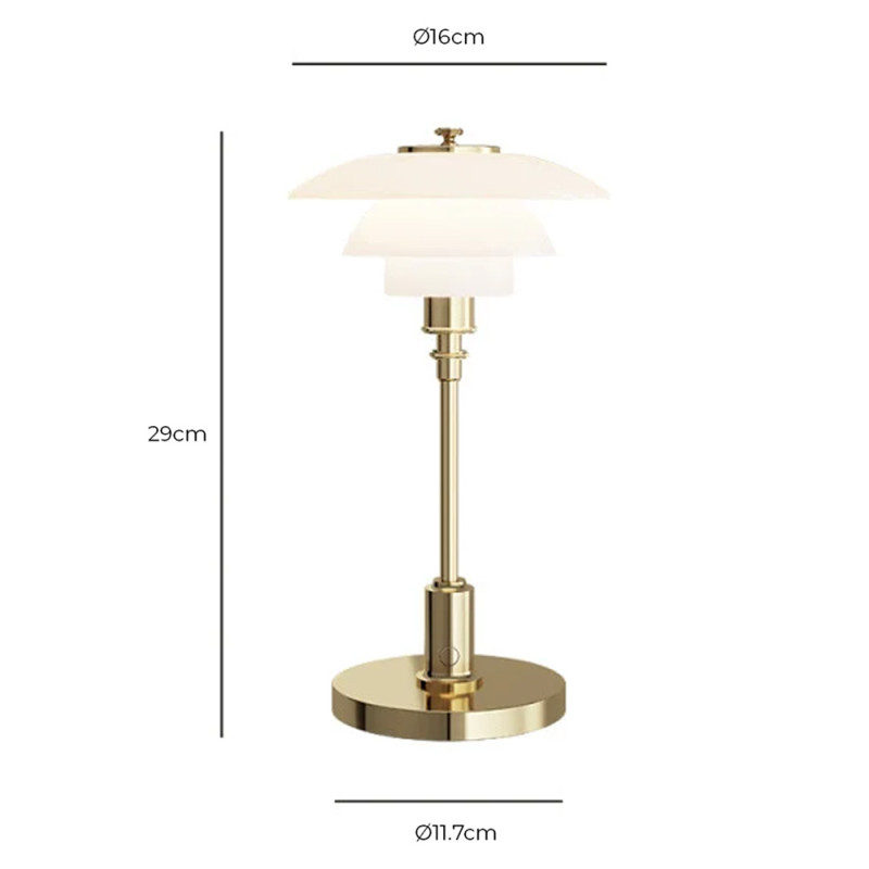 Specification Image for Louis Poulsen PH 1/1 Portable LED Lamp