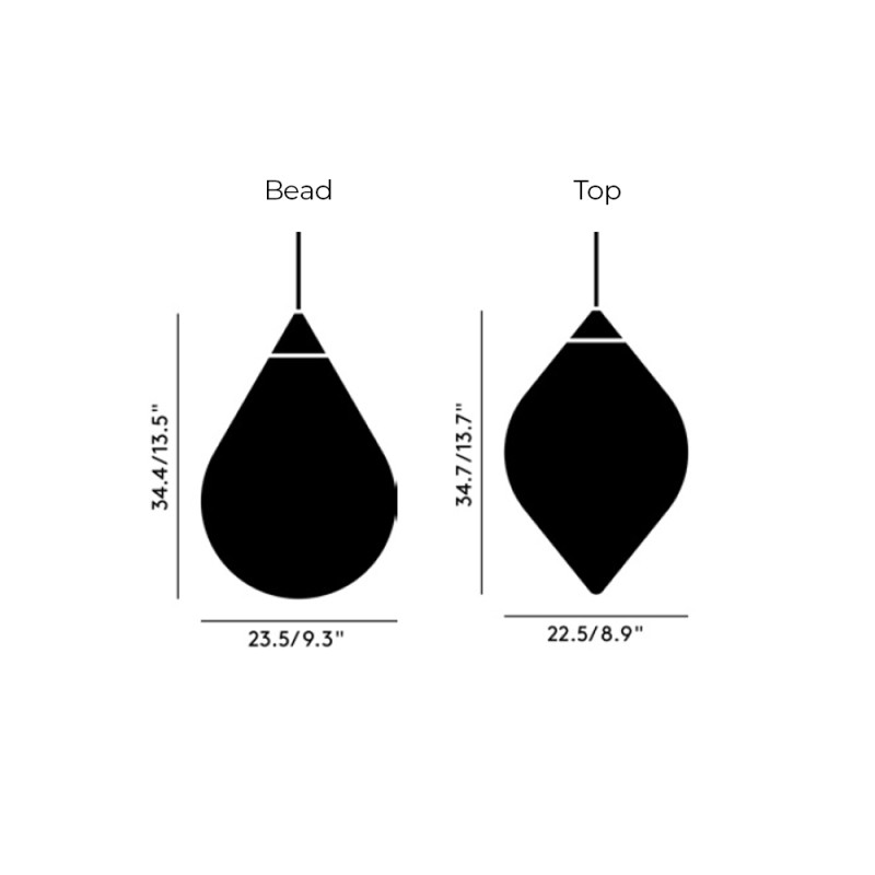 Specification Image for Tom Dixon Flare Pendant Light