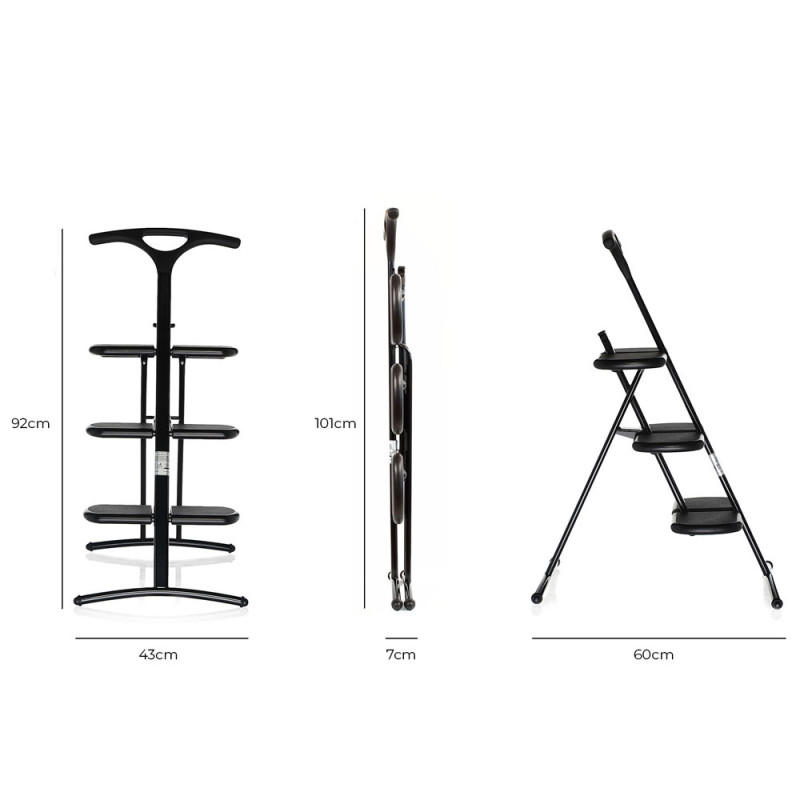 Specification Image for Kartell Tiramisu Step Ladder